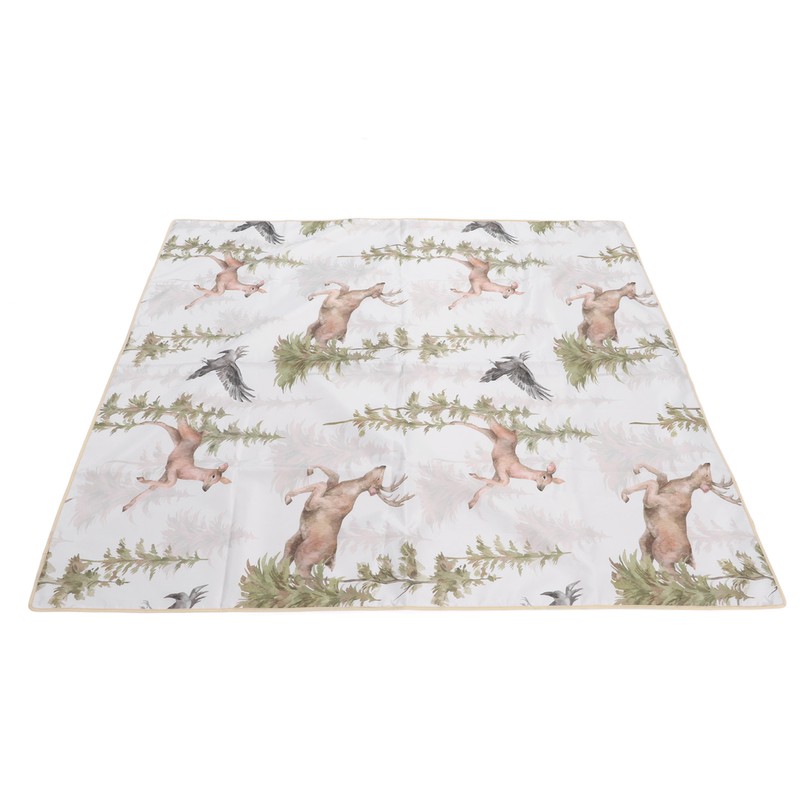 High Chair Mat Prevent Slip Waterproof Foldable Multi Functional Baby