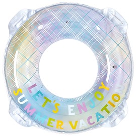Igarashi RLC-281V Float Ring, 31.5 inches (80 cm), Pastel Check Ukiwa, Rope Included