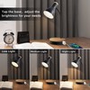 Metal Desk Lamp Wireless Charging Table Lamp Touch Reading Lights