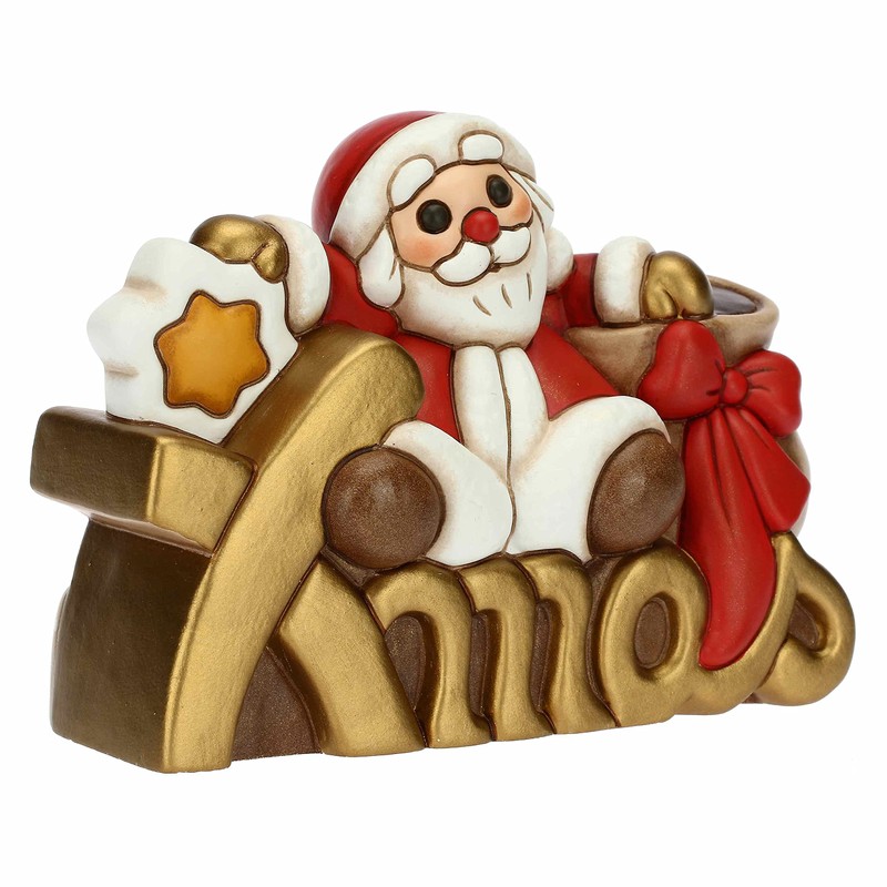 THUN - Christmas 2022 - Santa Claus on Xmas Lettering
