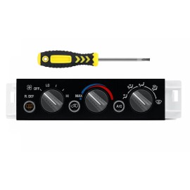 ourpartsauto-zone Fits Chevy K1500 K2500 Suburban Heater A/C Control Switch Panel 16231175 599007