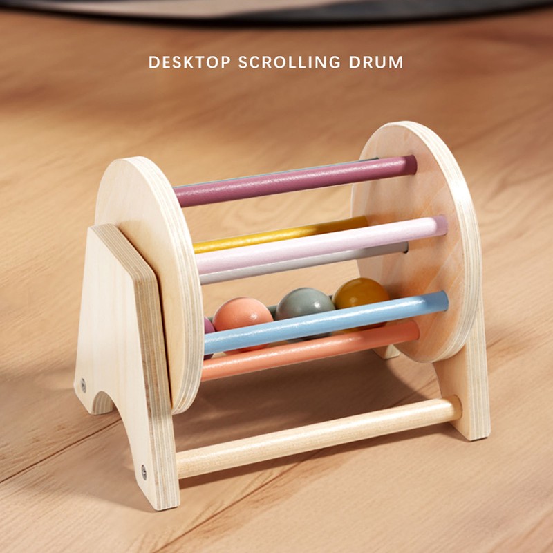 Infant Rolling Drum Toddler Spinning Toy Early Childhood Education Baby
