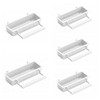 Moondown Farm Canary, Finch, Budgie Feeder Plastic Pots for Cage