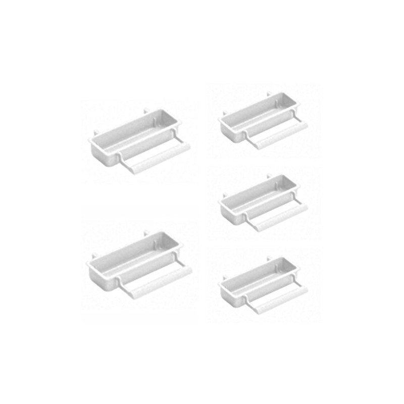 Moondown Farm Canary, Finch, Budgie Feeder Plastic Pots for Cage