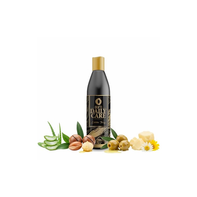Ouro Daily Care Tratamiento Capilar Sin enjuague Nutrition Therapy 240ml.