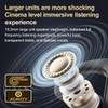 NVAHVA Single Bluetooth Phone Earpiece 48Hrs Earbud One Ear Piece
