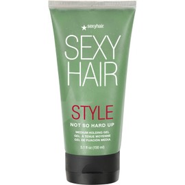 SexyHair Style Not So Hard Up Gel de Fijación Media | Fórmula Flexible | Permite Re-estilizar | Todo Tipo de Cabello | 150 ml