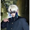 C-ZOFEK Jiji Cosplay Wig, Enjouji Evil Eye Form, Anime Costume