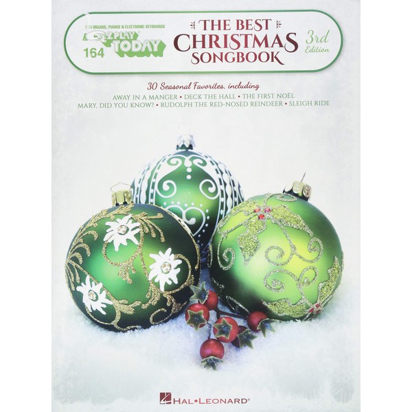 The Best Christmas Songbook: E-Z Play Today Volume 164 (E-z