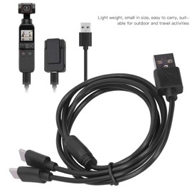 USB to Type?C Cable Port Type?C Power Cord 2 in 1 Multi Charging Cable for DJI OSMO Pocket 2