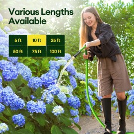 Maygrove 10 ft Garden Hose, 5/8 in ID, Heavy-Duty,Kin