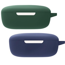 Accdeny Compatible for mi Buds 4 Lite Headphone Case, [Supports Wireless Charging] [Shockproof Protective Case] Silicone Headphone Case (Blue-Green)