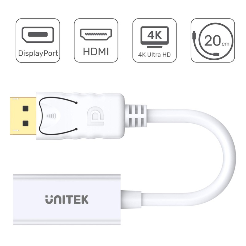 DisplayPort - HDMI 4K Adapter