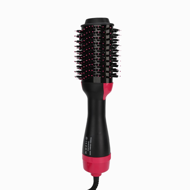 MultiFunctional Hair Dryer Blowing Comb Adjustable Hair Straightening Curler Styling