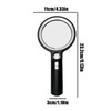 Magnifier with Light | Kids Seniors Illuminated Magnifying Lens |