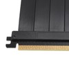 PCIE 4.0 X16 Extender 90 Degree 26GB/s 3.9in Long Gold
