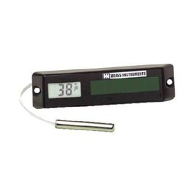 Weiss Instruments Horizontal Wall Mount LCD Remote Reading Digital Thermometer (25SD-160)