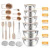 Mixing Bowls with Airtight Lids Set, 20 PCS Kitchen Gadgets