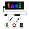 Programmable LED Sign with Bluetooth APP Control, “6.81x2.75” Inch Flexible