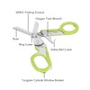 Folding Scissors Stainless Steel Clear Scale Wind Breaker Cutter Wrench