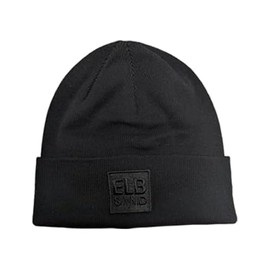 Elbsand Bea Women's Warm Knitted Beanie Hat Regular Fit, black