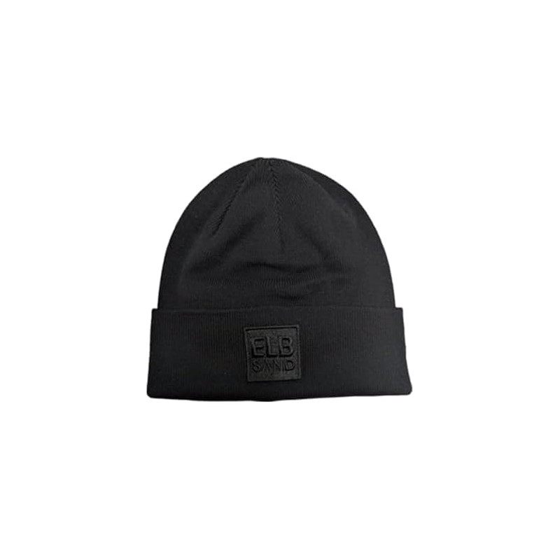 Elbsand Bea Women's Warm Knitted Beanie Hat Regular Fit, black