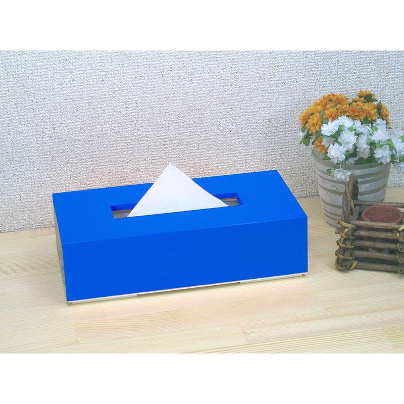 Tatsukraft Tissue Box Case Color BL Blue Tissue Case Car