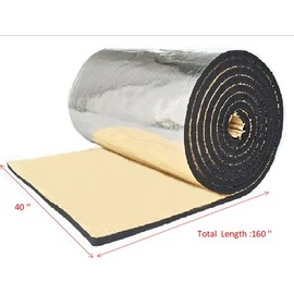 FLYHERO Car Insulation Heat Shield Thermal Car Sound Deadening Mat Audio Noise Insulation and dampening