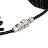 Partools Air Hose, Spiral Inner Diameter 0.2 inch (5 mm),