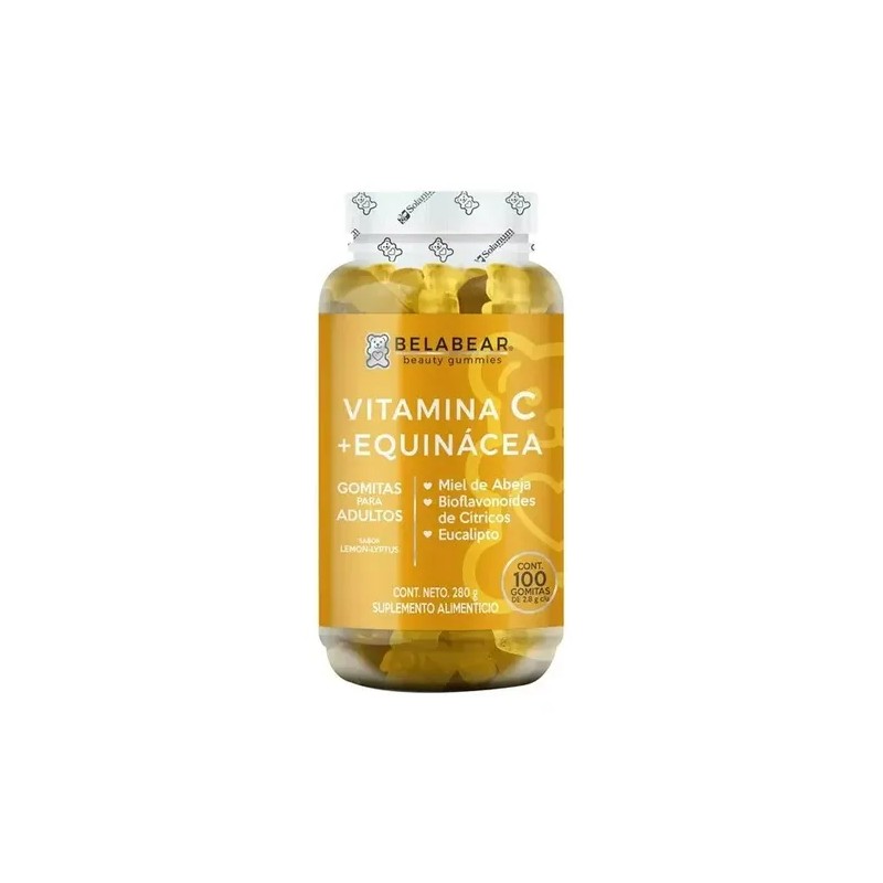 Vitamina Equinácea Solanum Gomitas Defensas Sabor Limón
