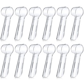 12 Pieces Electric Toothbrush Cover Brush Head Protection Cover Reusable Electric Toothbrush Heads Cover Replacement Brush Heads Cover Caps to Keep Dust Away for Travel, Camping, Family, School