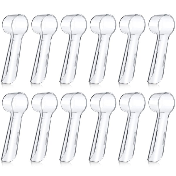 12 Pieces Electric Toothbrush Cover Brush Head Protection Cover Reusable