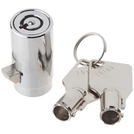 FJM Security Products MEI-2501 Tubular Vending Machine Lock, Chrome