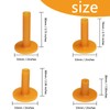 LeFeng Golf Rubber Tee Holder Set, Mixed Size Durable and