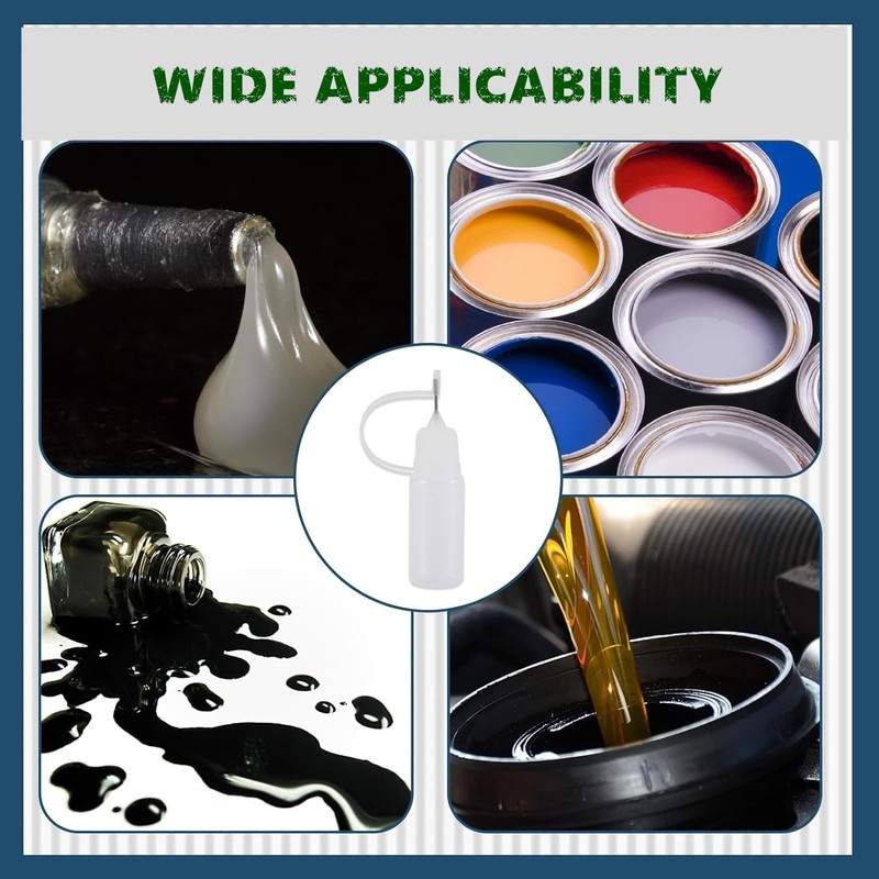 10 PCS Needle Tip Glue Bottles, Needle Tip Applicator Glue,forDIY