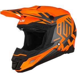 ILM DOT&ECE Adult Dirt Bike Helmets ATV Motocross Dirtbike BMX MX Offroad Dual Sport Full Face Casco para Moto Model AP-868(Warm Red,Adult-XS)