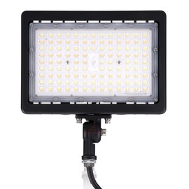 RuggedGrade 120W - Kivo II CS Series LED Floodlight - 17,400 Lumens - Color Selectable 30K/40K/50K - with Photocell - Knuckle Mount