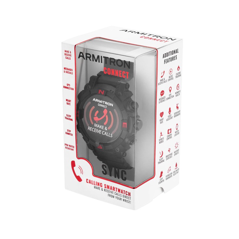 Armitron Connect Sync Smartwatch, Health and Fitness Tracker, Sport Modes,