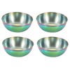 Gegaoicom Dipping Bowls Mini Sauce Cups Stainless Steel Ramekins 3OZ