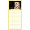Familienplaner 2026 - Golden Retriever Power mit 5 Spalten (Wandkalender,