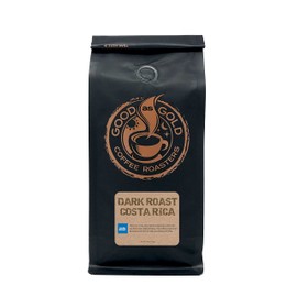 Costa Rica Tarrazu Dark Roast Coffee Beans (12oz), DARK ROAST, Good As Gold Coffee Roasters