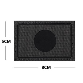 PHOENIX IKKI Japan Flag, Japanese Flag, Rising Sun Flag, Sun Flag, Hinomaru, Low Visibility, IR Reflective Patch, Fluorescent Patch, Patch, Applique Armband, Crest, Velcro Compatible, Repair, DIY,