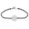 LES POULETTES BIJOUX - Bracelet Link Silver Medal Mandala Seeds