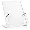DIN A5 Design Table Brochure Stand "Deluxe" – High-Quality Flyer