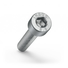 INBUS® Cylindrical Screws with Hexagon Socket M 6 x 25 mm (DIN 912 / ISO 4762, 8.8 Galvanised) Pack of 20 — The Original
