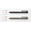 Pentel BXAC37D Calme Tri-Color Ballpoint Pen, 0.03 inches (0.7 mm),