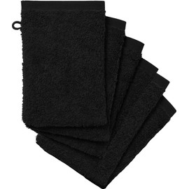 Adore Home 6 x Premium Quality Wash Mitts Absorbent Flannel Face Mitt Body Scrub, Turquoise