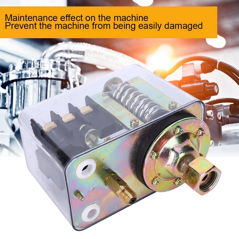 Air Pressure Controller Transparent Three-Phase 380V 8KG GYD20 Switch Mechanical