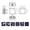 FAMATEL - IP55 Waterproof Box | Halogen Free | High