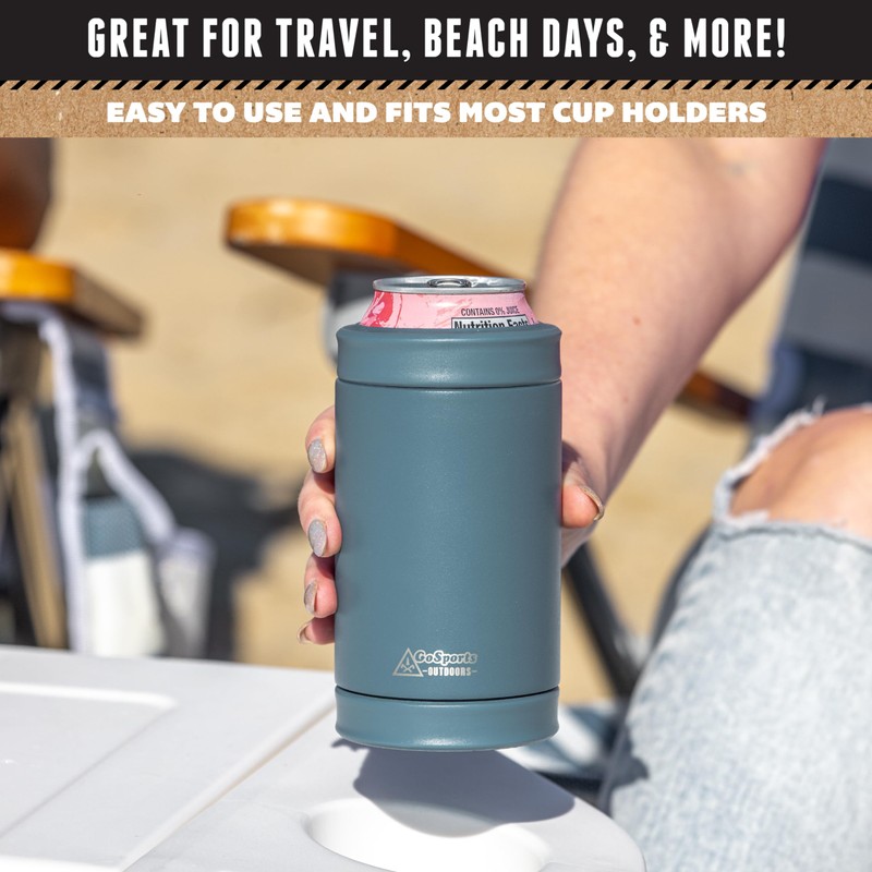 DUALIE 3 in 1 Insulated Can Cooler - Universal Size